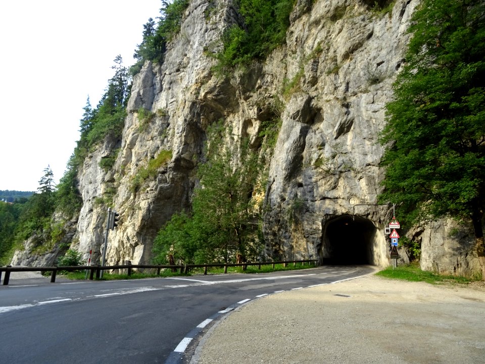 Bout du Tunnel du Col des Roches, coté France 