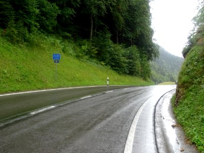 Col du Mont d'Orzeires, altitude 1061 mètres, juste avant … 