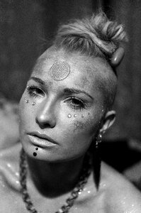 Scandinavian woman makeup