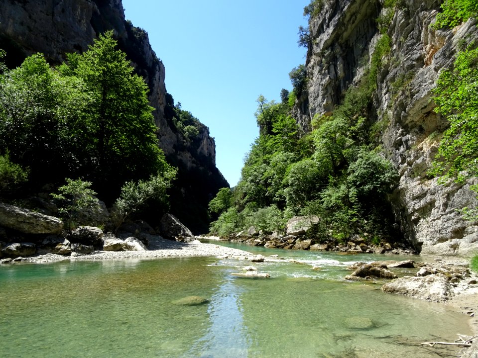 Les eaux turquoises du Verdon 