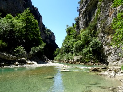 Les eaux turquoises du Verdon 