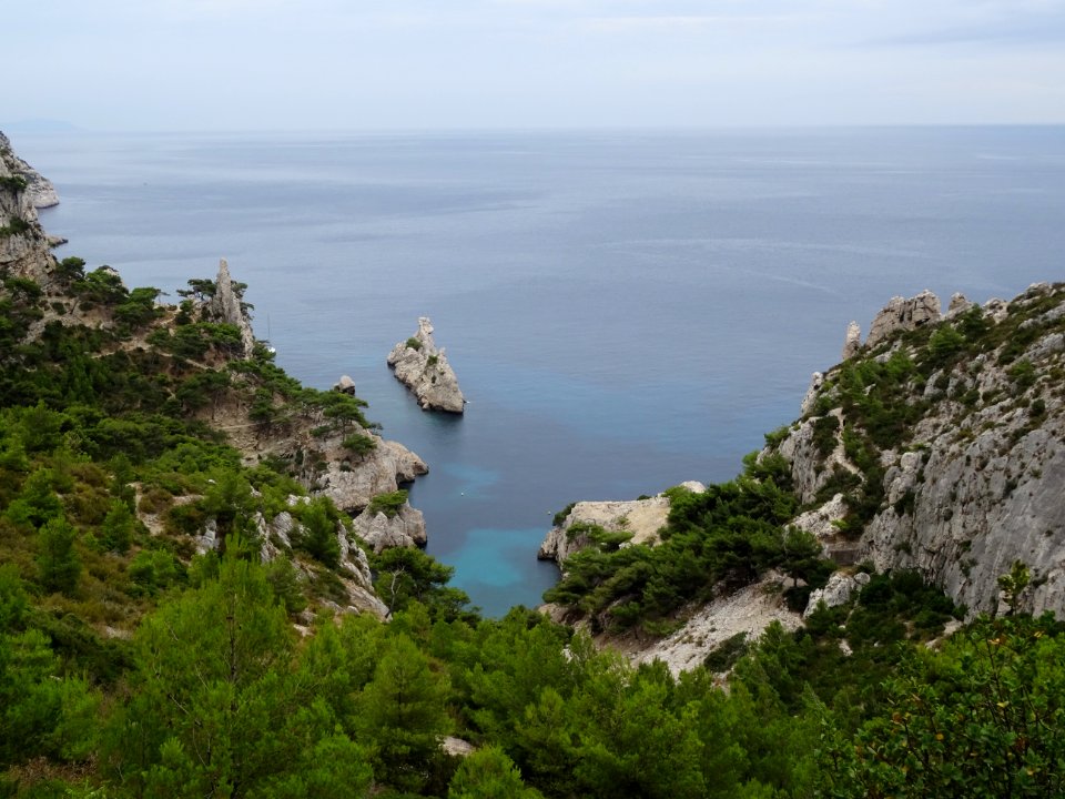 Calanque de Sugiton et le Torpilleur 