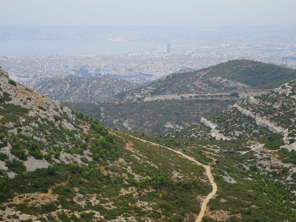 Vue vers Marseille 