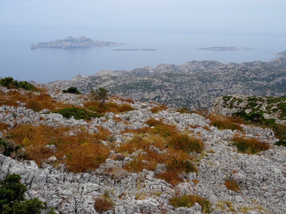 Vue vers l'ile Riou 