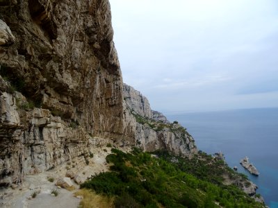Falaise des Toits et le Torpilleur 