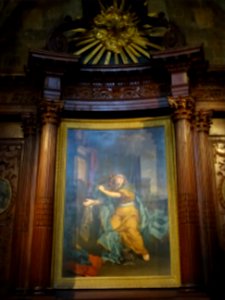 Tableau, basilique Sainte Marie Madeleine, Saint Maximin l… 