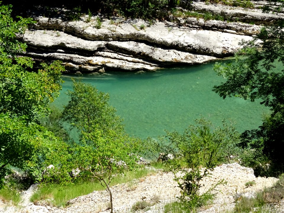 Les eaux turquoises du Verdon 