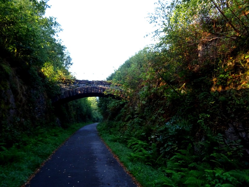 Piste cyclable, la Voie verte entre Le Thillot et St-Mau… 