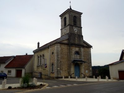 Eglise luthérienne de Bondeval, Bondeval, Doubs 