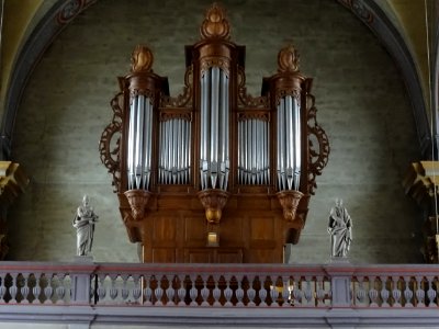 Orgue, Eglise Saint-Pierre, Maîche, Doubs 