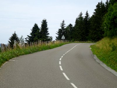 Montée vers Maîche, Doubs 