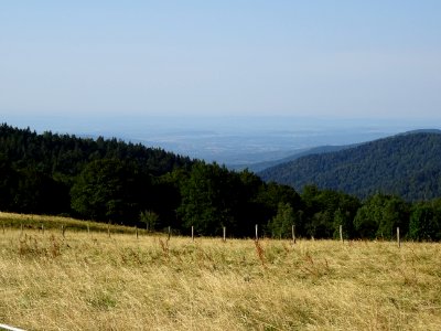 Vue depuis le Ballon d'Alsace 