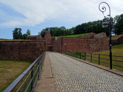 Citadelle de Belfort, enceintes et murailles, Belfort 