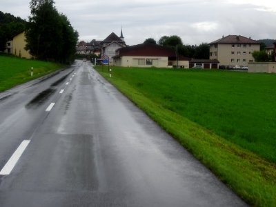 Arrivée à Le Brassus 