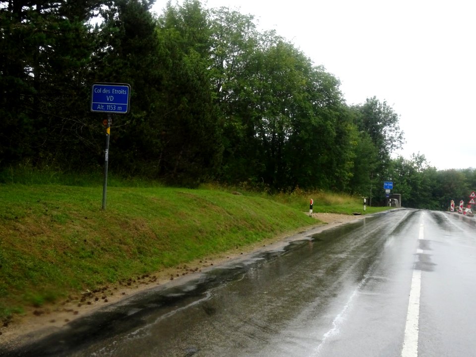 Col des Etroits ( alt 1153m), juste avant d'arriver à Ste-… 