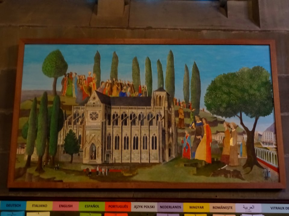 Tableau, Basilique Notre-Dame de Genève 