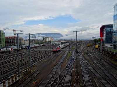 Gare Genève Cornavin, Genève, Suisse. Ah tu vois qu'il y a… 