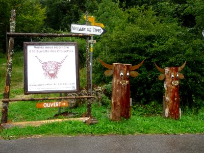 Juste pour les sculptures de têtes de vaches 