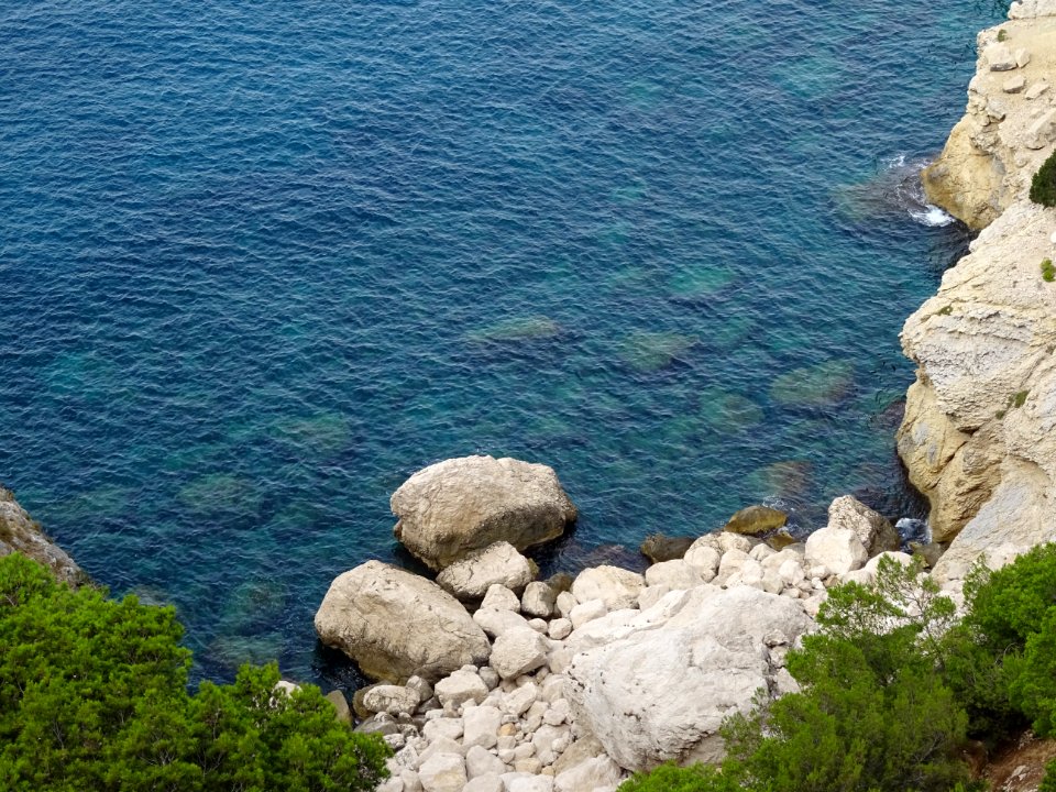 Calanque de St-Jean de Dieu ou de l'OEil de Verre 