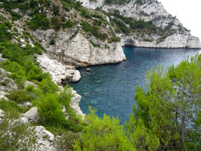 Calanque de St-Jean de Dieu ou de l'OEil de Verre 