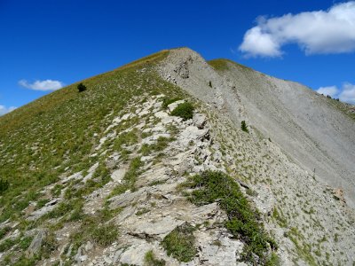 Montée vers la Tête de Coste Belle 