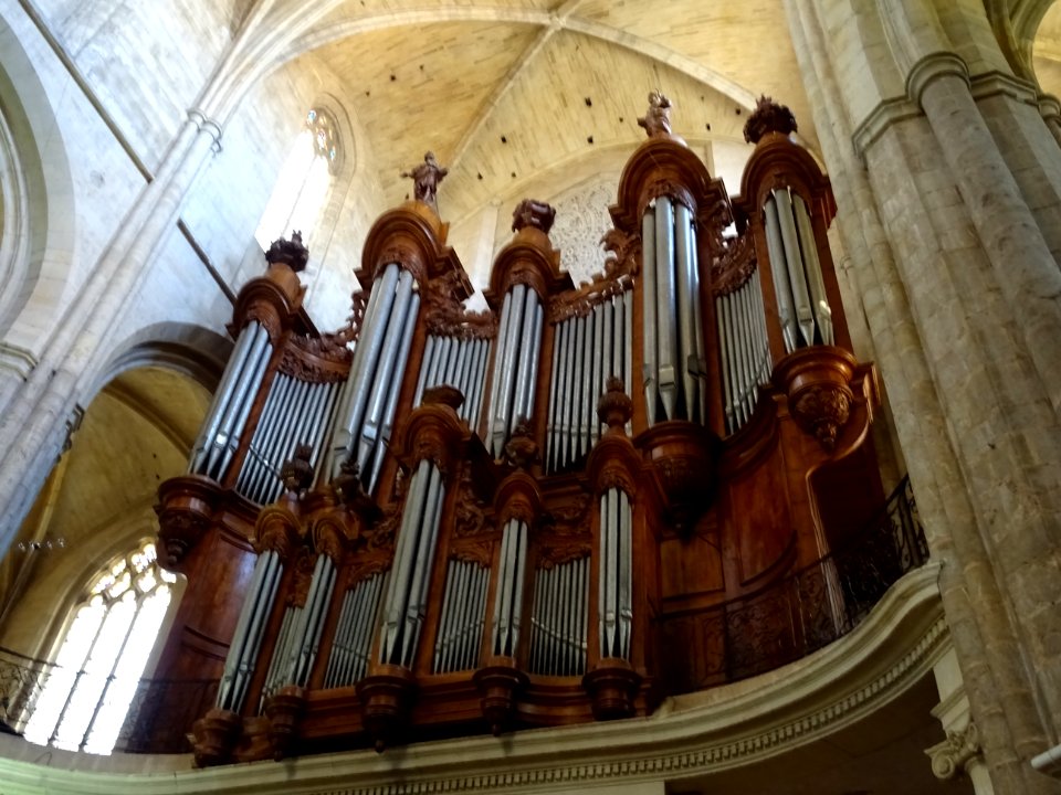 Orgue, basilique Sainte Marie Madeleine, Saint Maximin la … 