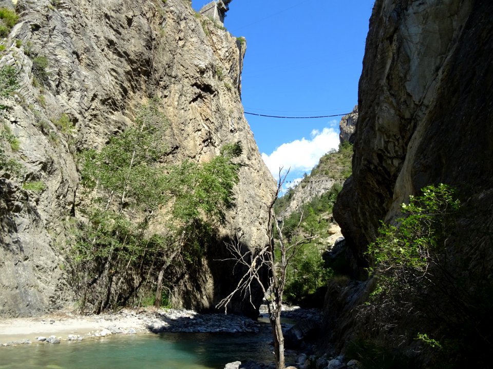 La Durance, passerelles 