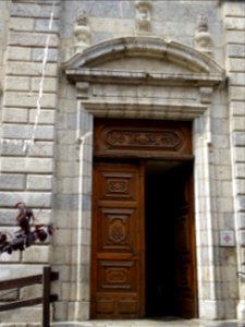 Porte de la Collégiale Notre-Dame-et-Saint-Nicolas, Brianç… 