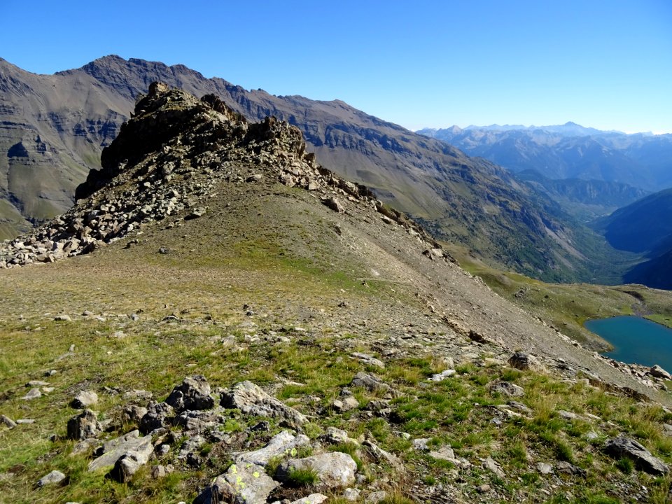 Col sans nom en remontant entre la Tête du Serre Eyraut et… 