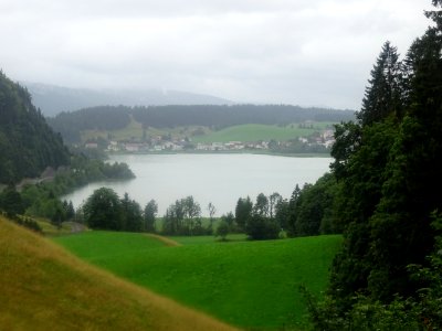 Lac Brenet, juste avant le Lac de Joux 