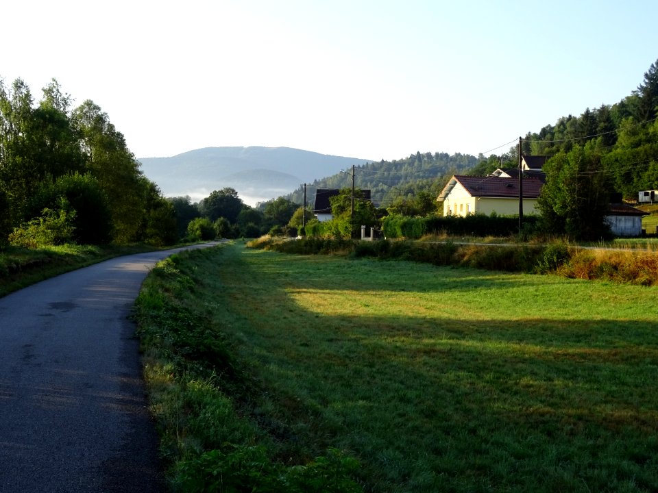 Piste cyclable, la Voie verte entre Le Thillot et St-Mau… 