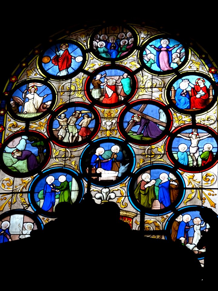 Vitrail, Cathédrale Saint-Christophe, Belfort 