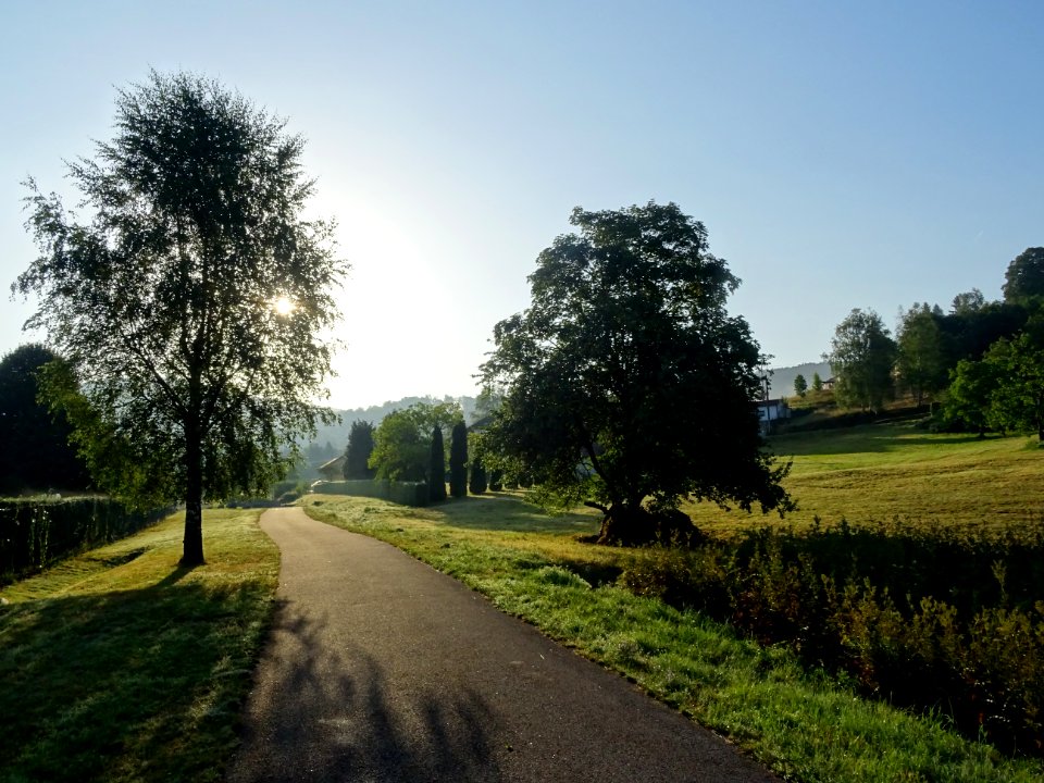 Piste cyclable, la Voie verte entre Le Thillot et St-Mau… 