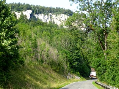 Descente dans les gorges du Doubs 