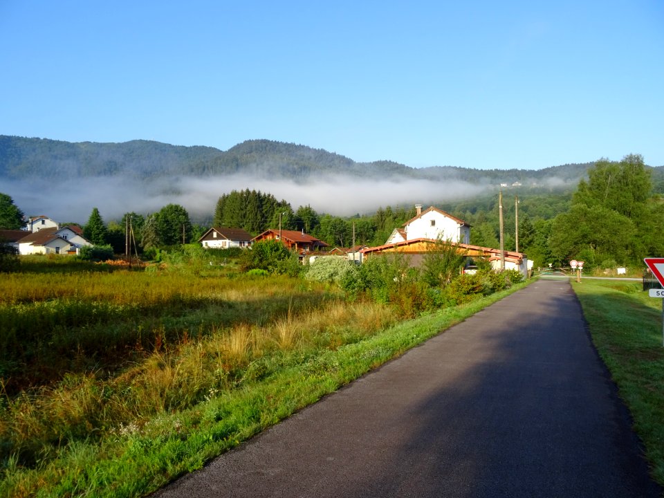 Piste cyclable, la Voie verte entre Le Thillot et St-Mau… 