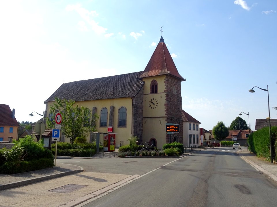 Eglise St-Martin, Chaux, Territoire de Belfort 