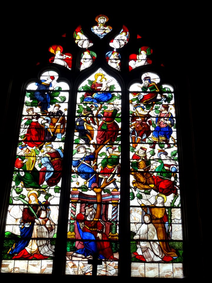 Vitraux, cathédrale Saint-Lazare, Autun, Saône-et-Loire 