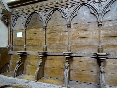 Intérieur de la basilique Saint-Andoche, Saulieu, Côte-d'O… 