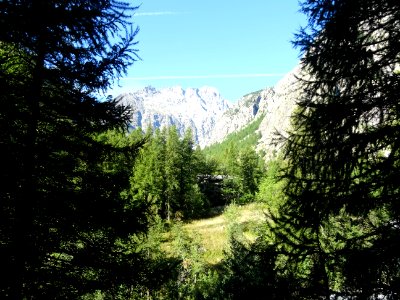Vue depuis le sentier d'Ailefroide 