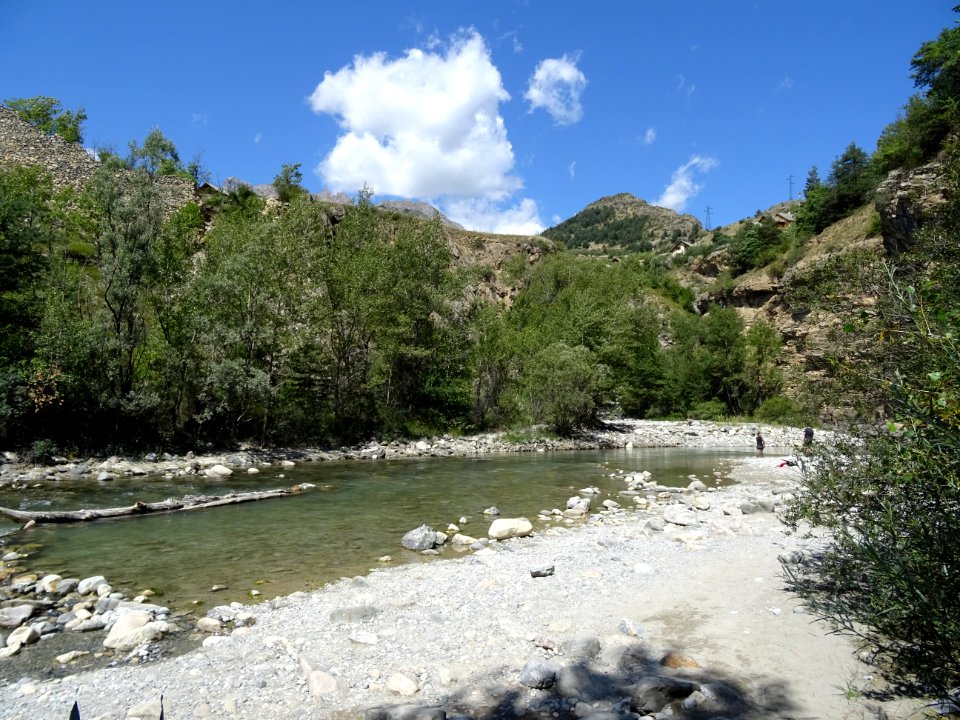 La Durance, près de la Batie-des-Vigneaux 