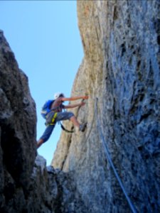 Passage dans une échancrure 