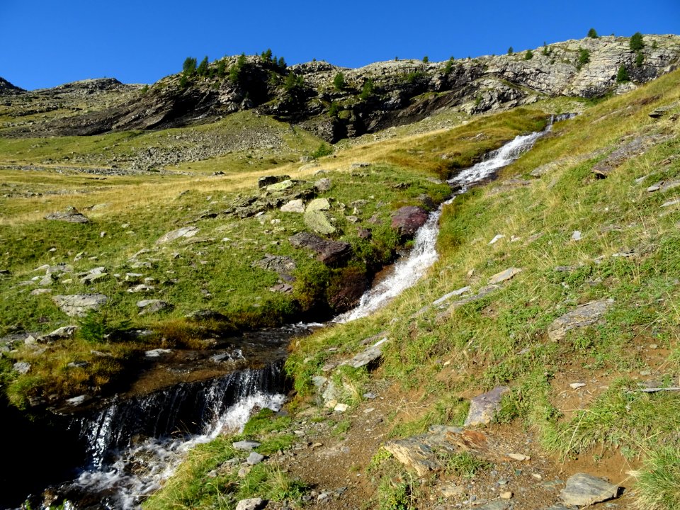 Torrent du Lait sous le lac Palluel 