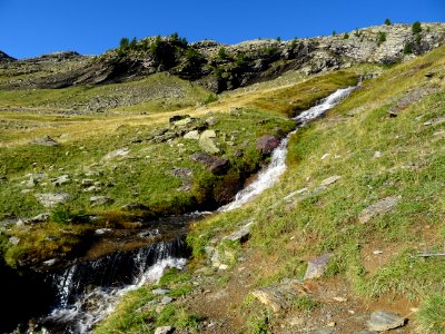 Torrent du Lait sous le lac Palluel 