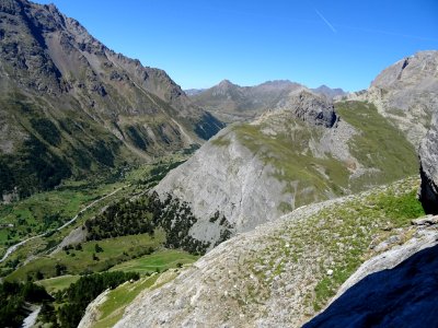 Vue vers le Col du Lautaret 