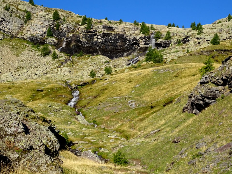 Torrent du Lait sous le lac Palluel 