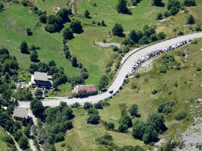 A la verticale du Pont de l'Alpe 