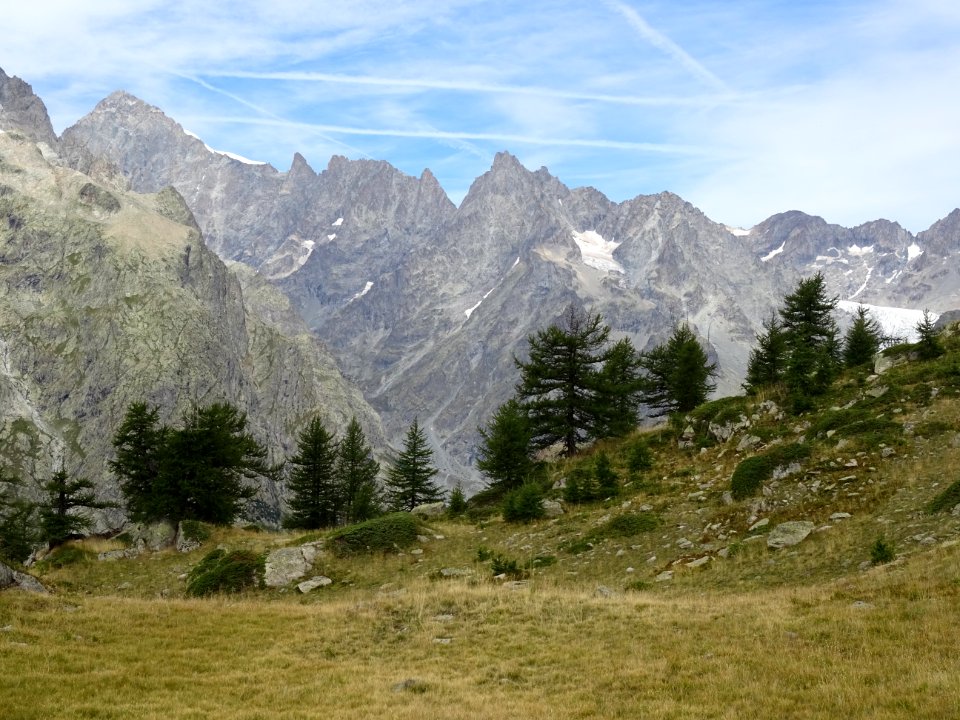 La Barre des Ecrins, la Pointe de la Grande Sagne, le Glac… 