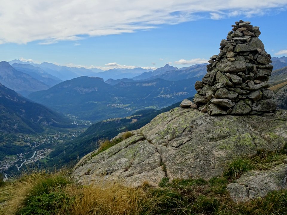 Deuxième cairn, à la Tête de la Draye 