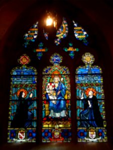 Vitrail, Chapelle de Cluny à l'intérieur de la cathédrale … 