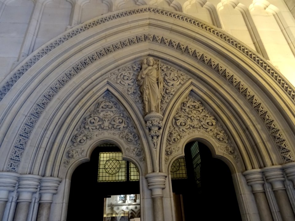 Détail, Cathédrale américaine de Paris, ou Cathédrale de l… 
